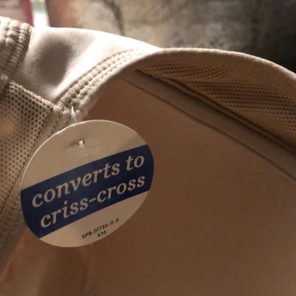 🚨B2G1 New VANITY FAIR Tan Full Support 2 Way Criss Cross Bra - Picture 5 of 8